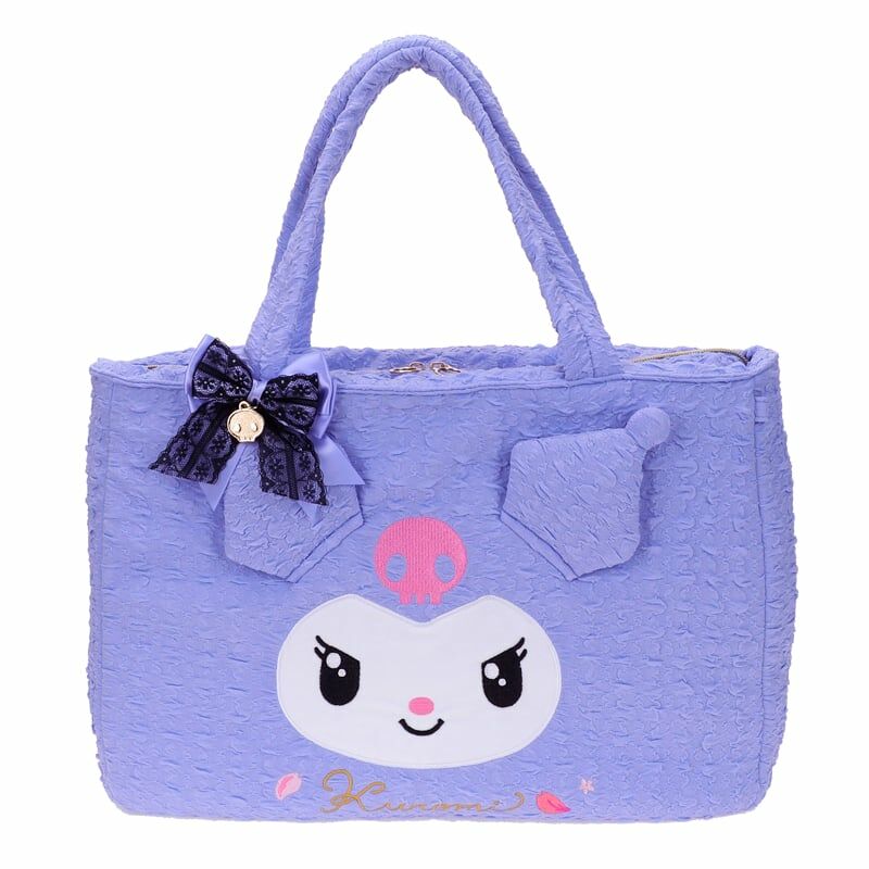 Kuromi 粗繩手挽袋-大 9-8338-1