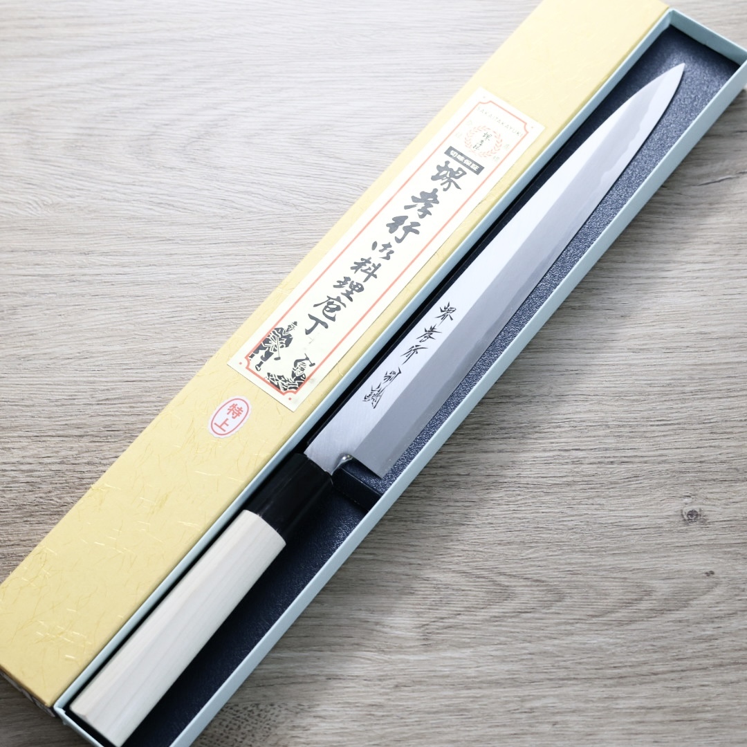 堺孝行 特上 正夫柳刃 270mm 白紙鋼