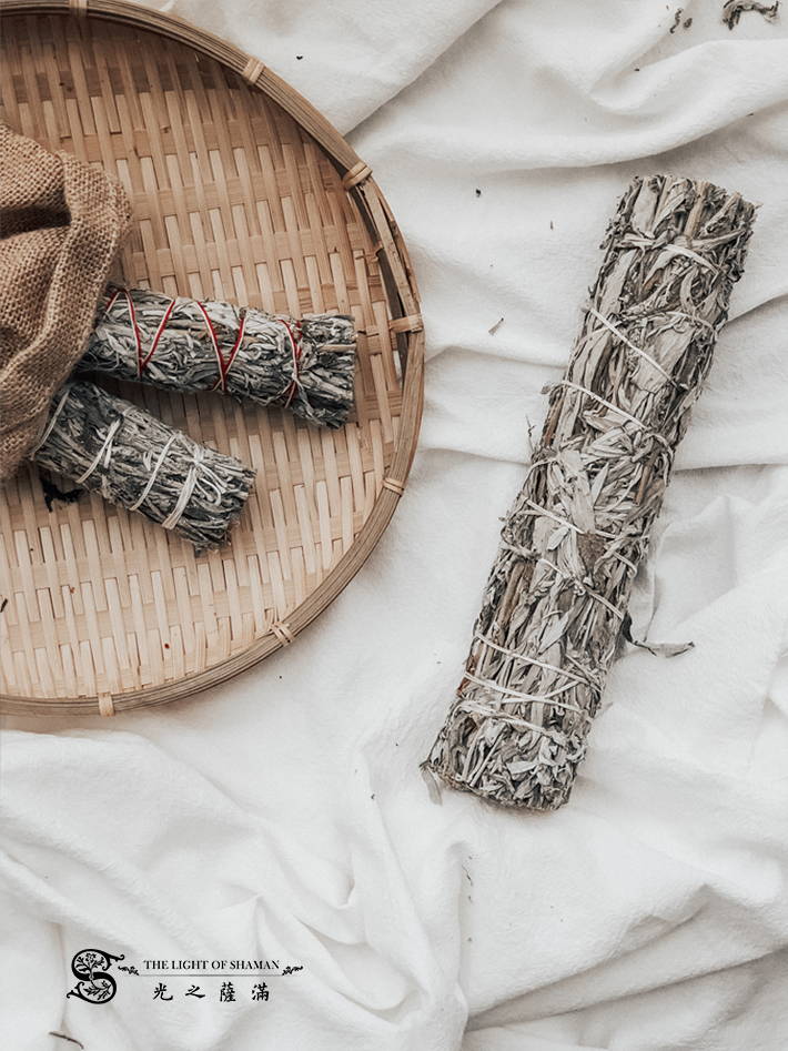 黑色鼠尾草 美國原裝進口乾燥黑色鼠尾草捆 散葉 粉 夢幻鼠尾草清除深層負能量 Black Sage - 光之薩滿