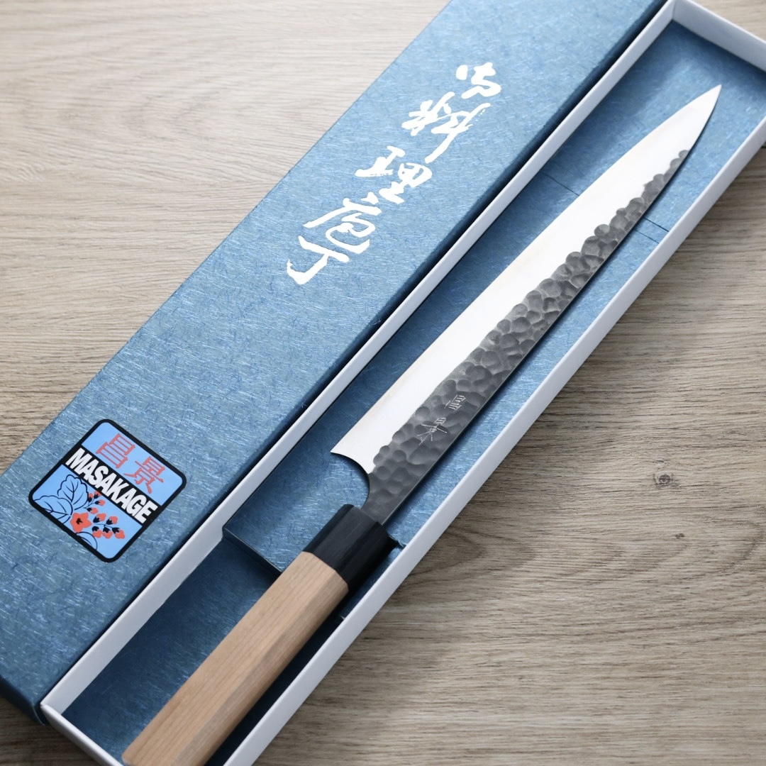 昌景 小石 筋引 270mm 青紙超級鋼