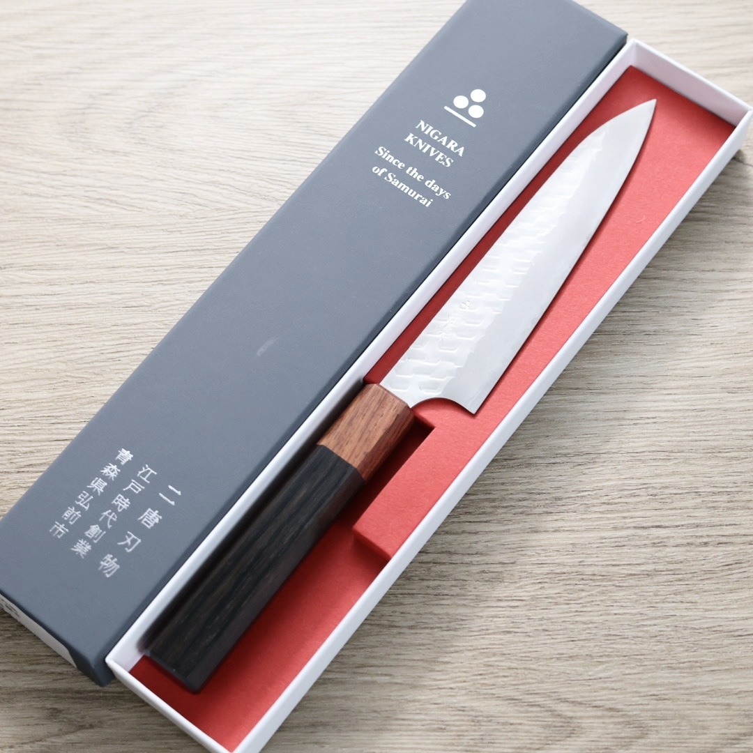 二唐刃物 蔬果 150mm SG2粉末HSS鋼 磨鎚目