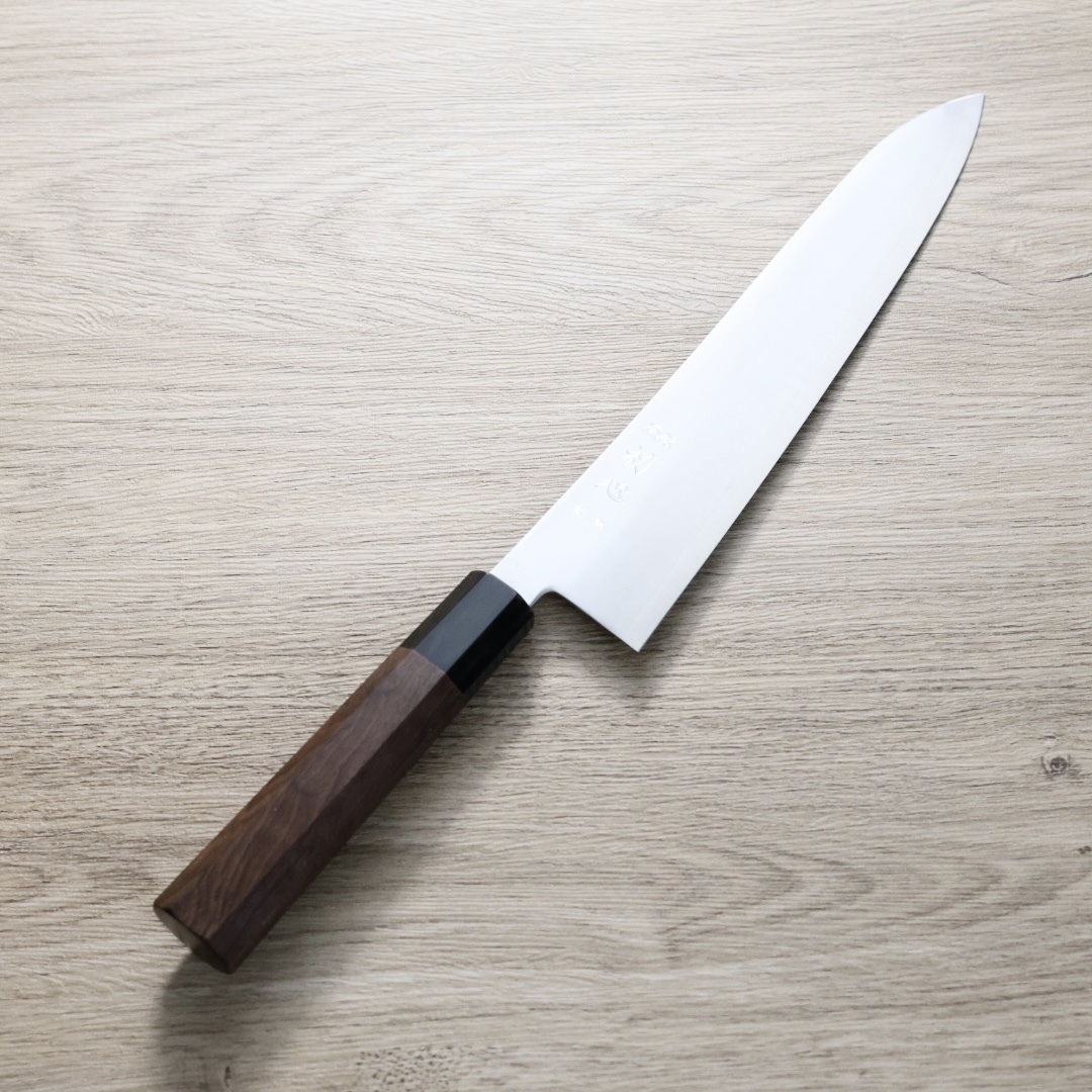 初心 隼 牛刀 240mm 銀三鋼