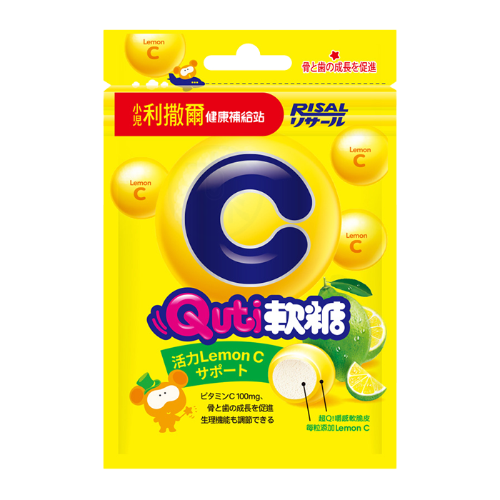 [小兒利撒爾] Quti軟糖-維他命C 25g/包 檸檬口味