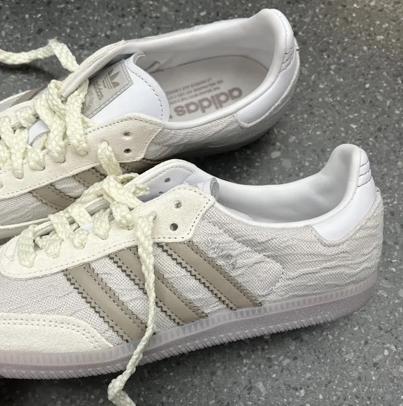 Adidas Samba OG 奶灰蕾絲