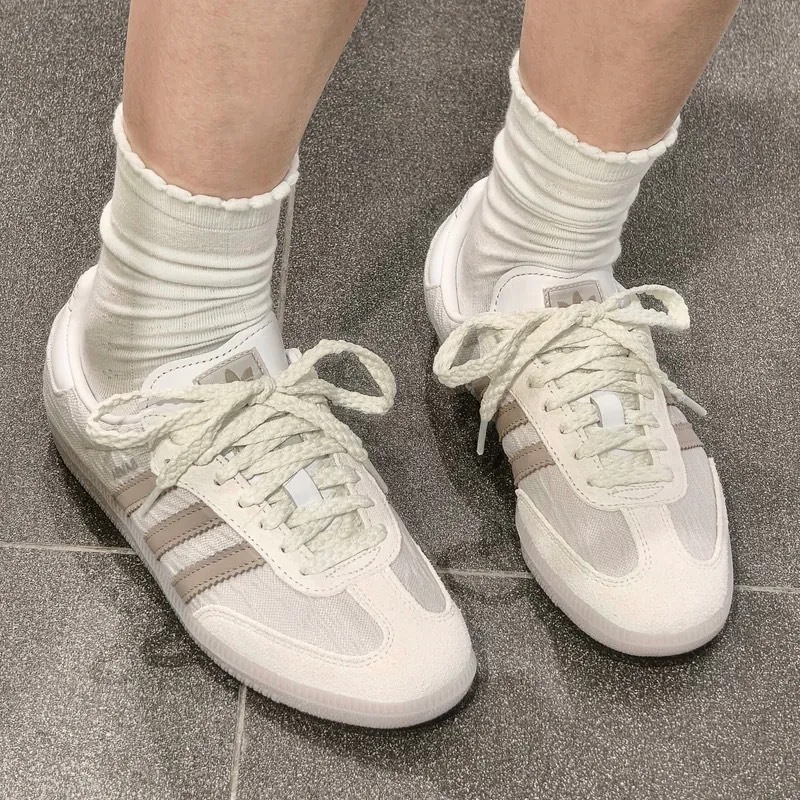 Adidas Samba OG 奶灰蕾絲