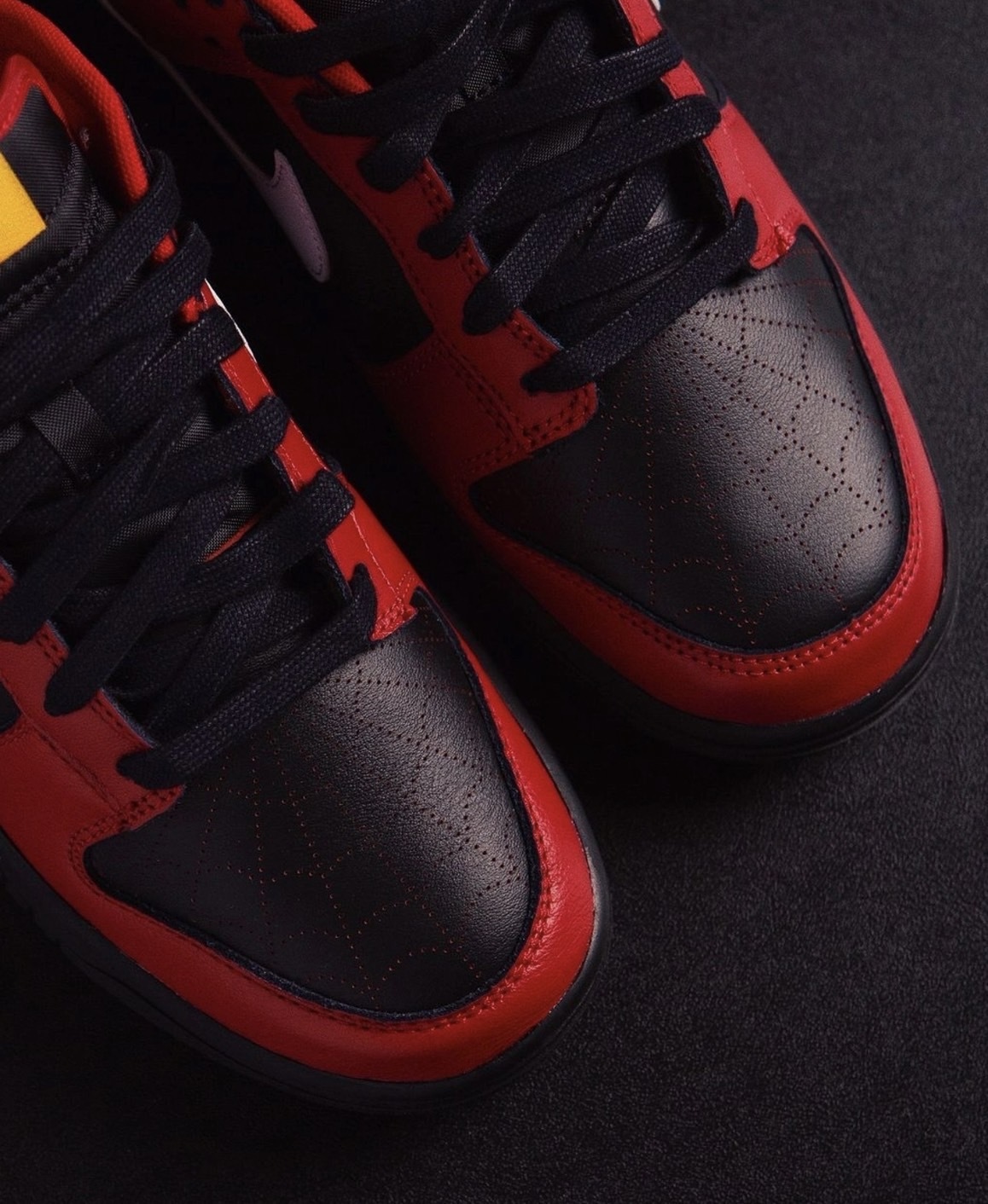 預購 Nike Dunk Low Biker Tattoos 紅黑白