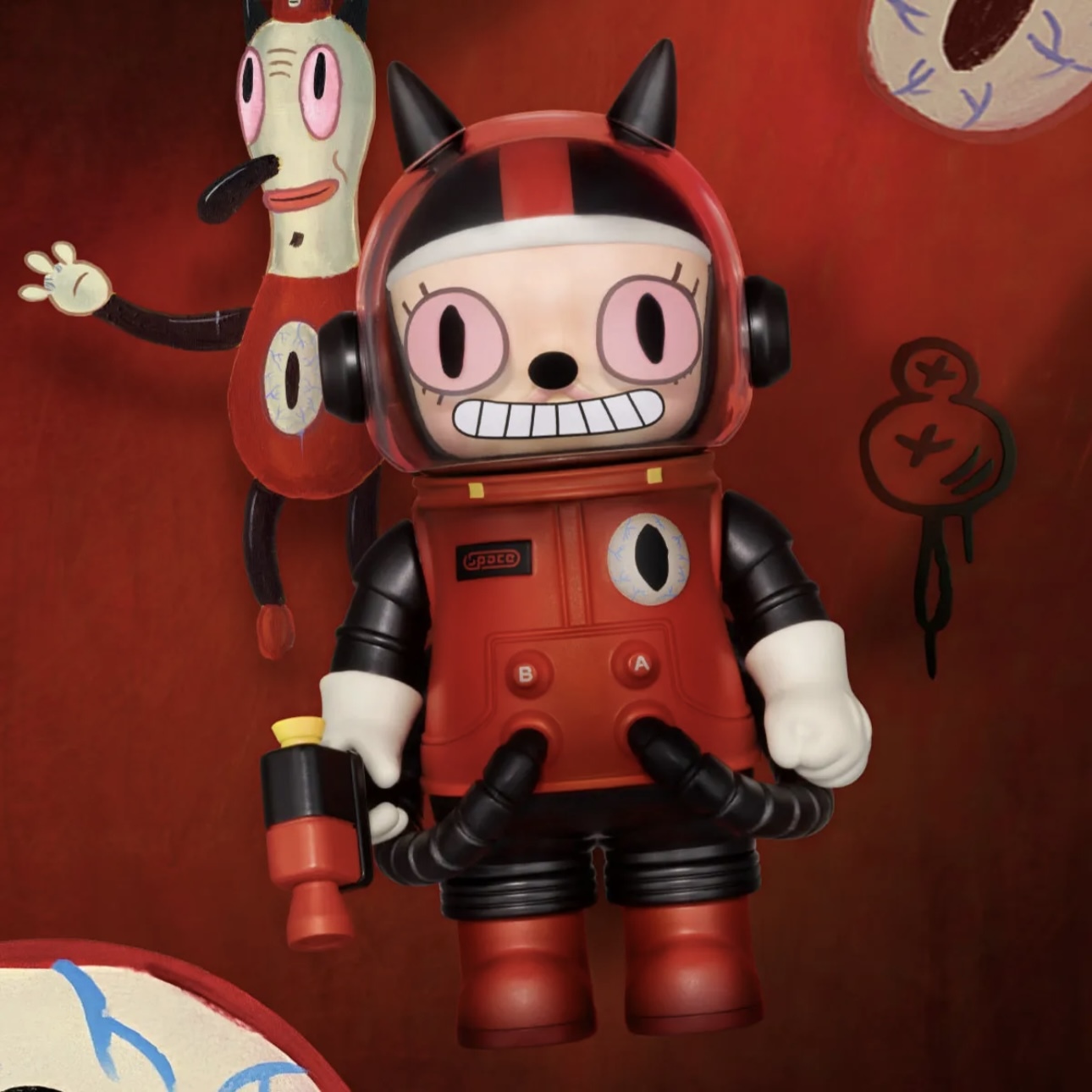 POPMART泡泡瑪特 MOLLY SPACE MOLLY 100% 周年系列3 盲盒 單個