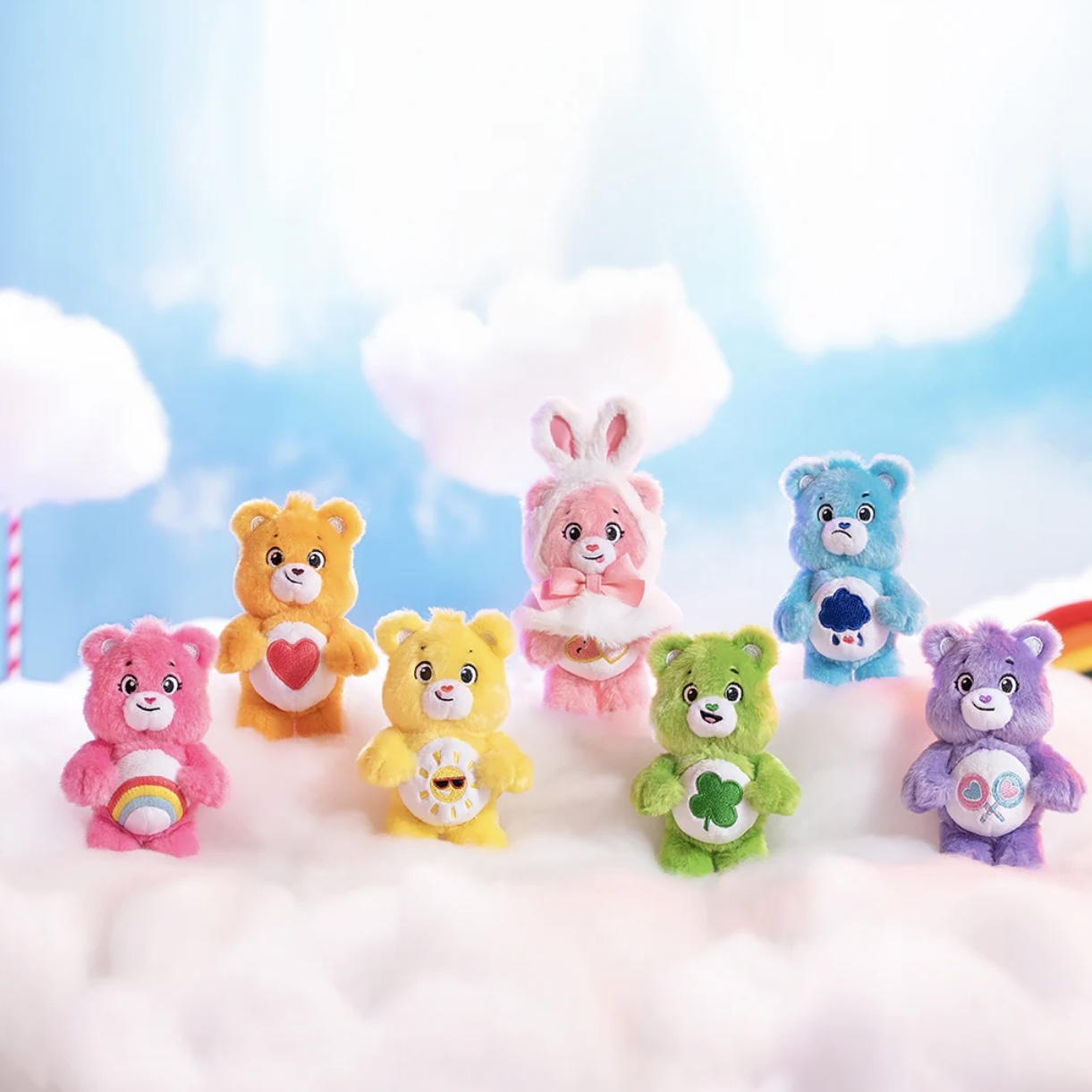 POPMART泡泡瑪特 愛心熊系列 CAREBEARS 毛絨掛件盲盒 UNLOCK THE MAGIC 代購