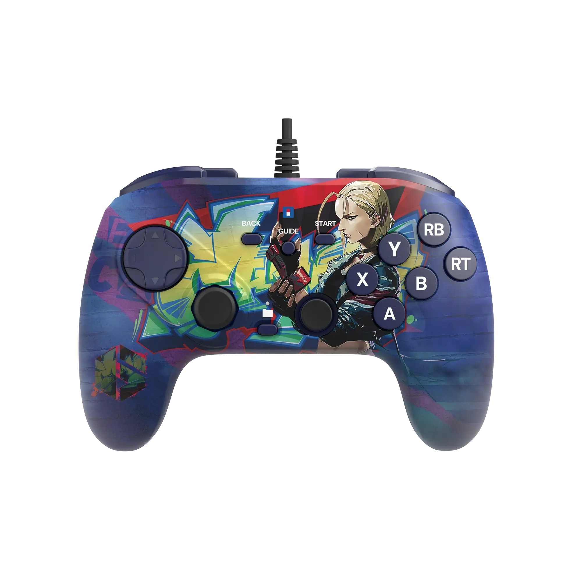 PC HORI 格鬥有線手把 快打旋風 6 Cammy 限定版 HPC-070