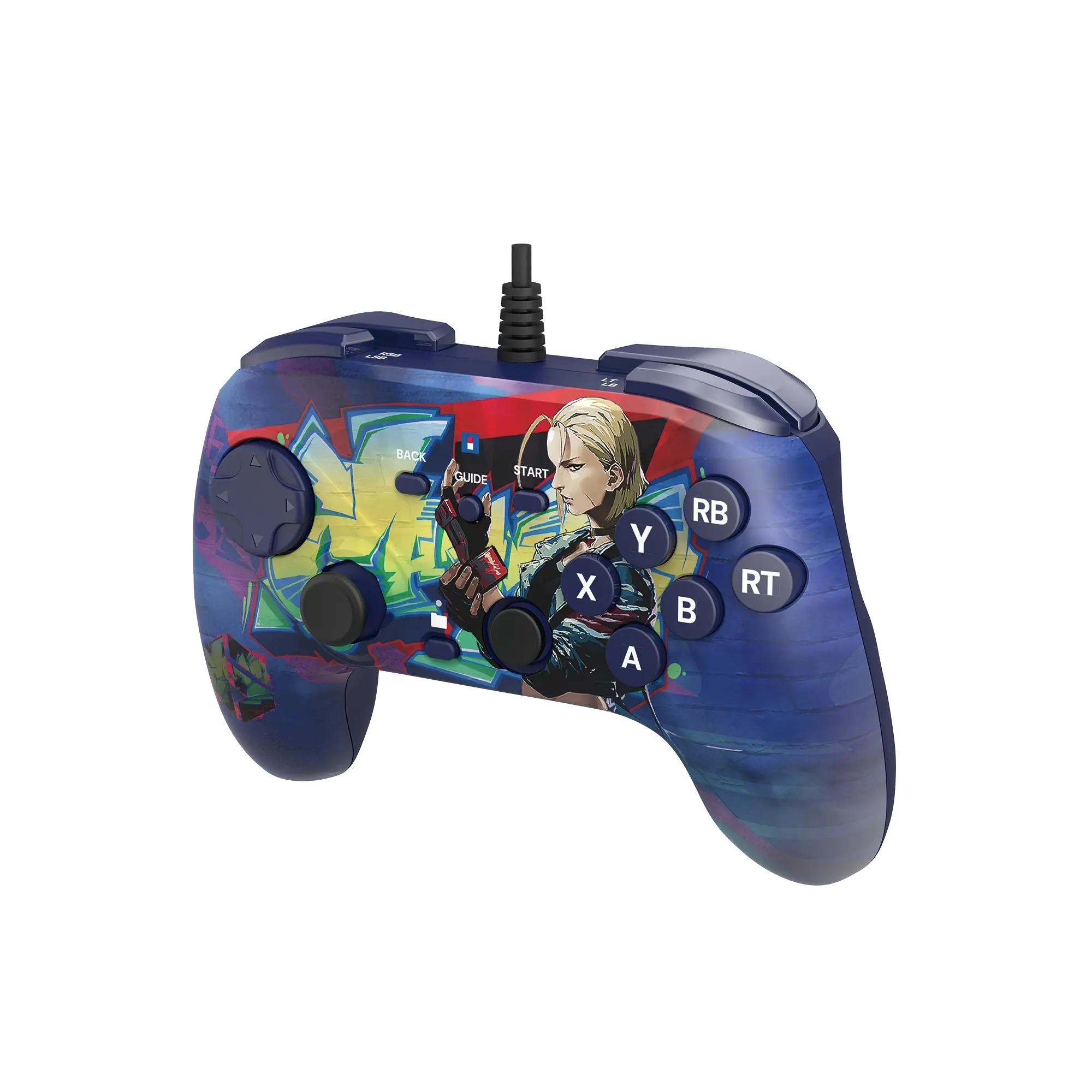 PC HORI 格鬥有線手把 快打旋風 6 Cammy 限定版 HPC-070