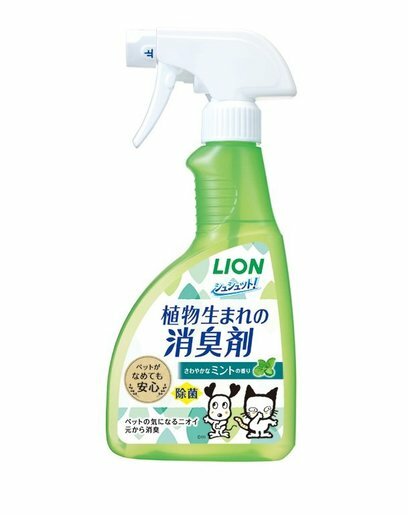LION 植物生成 用品消臭噴霧 薄荷味 400ml