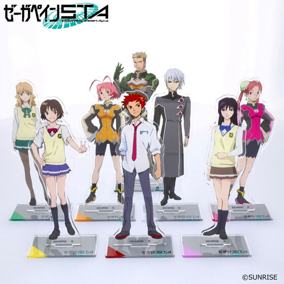 215794 Pbandai 預訂 2024/10月 ゼーガペインSTA ビッグアクリルスタンド （全8種）