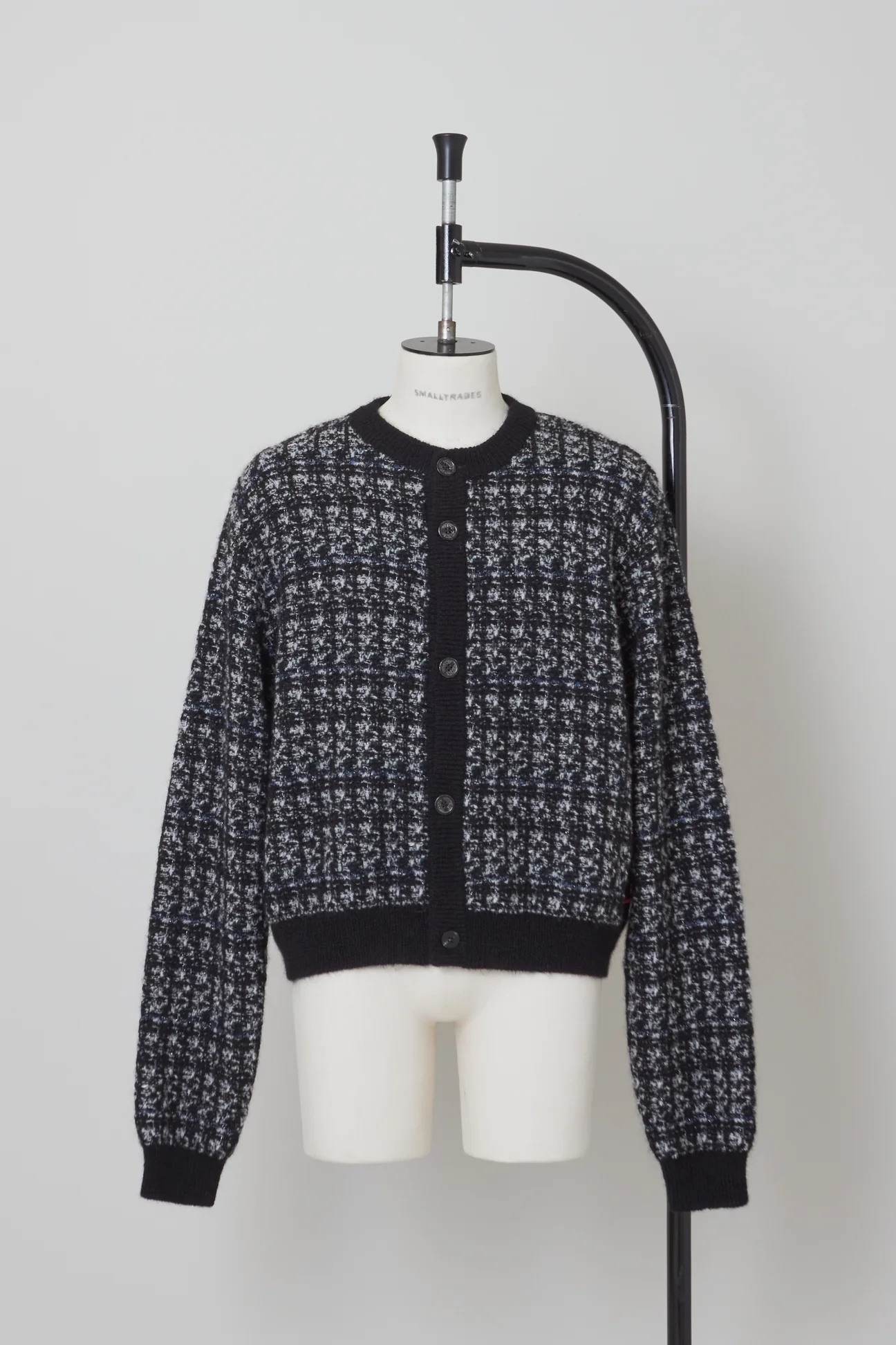 SHINYAKOZUKA - ASSUMED TWEED SUIT / BLACK