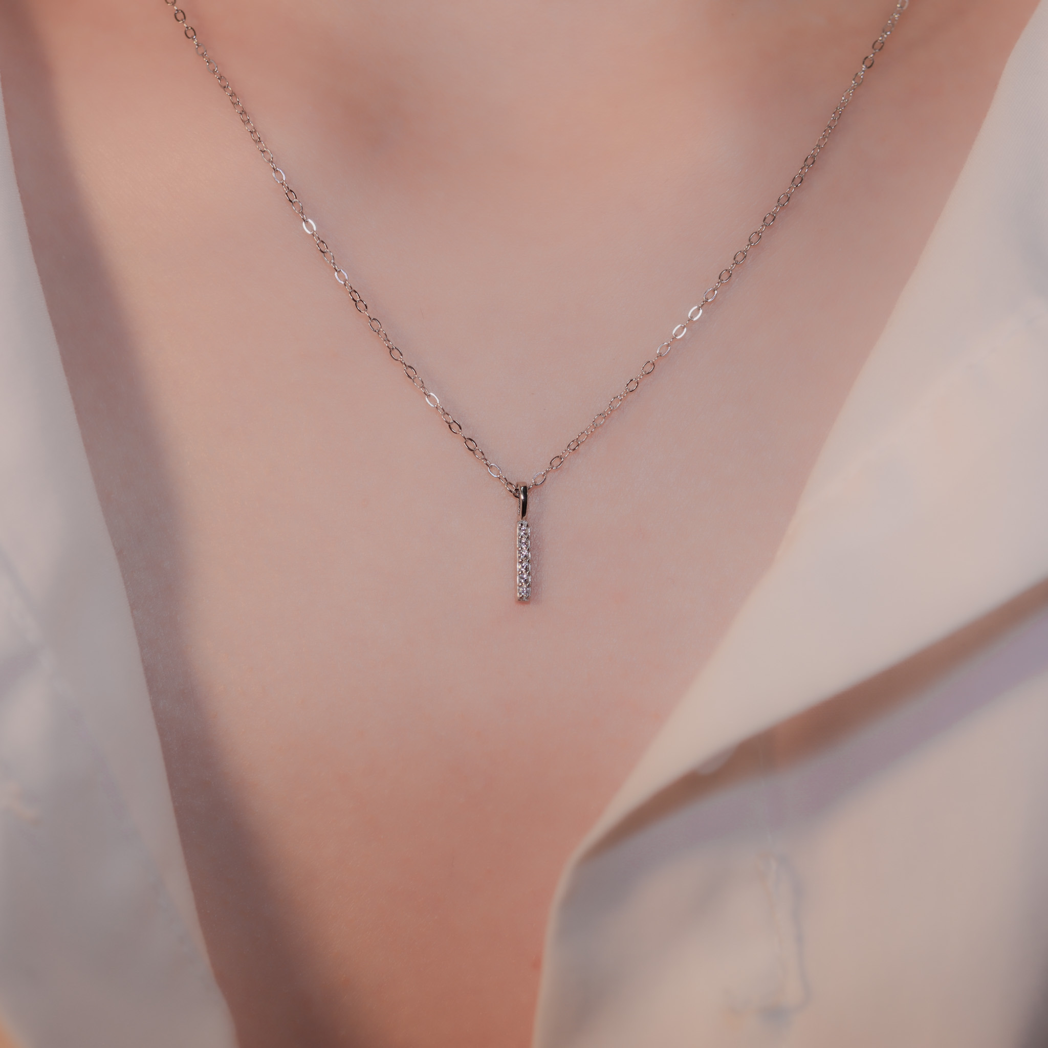 | 925純銀・白金 | 悄悄話項鍊 | NE1154 |