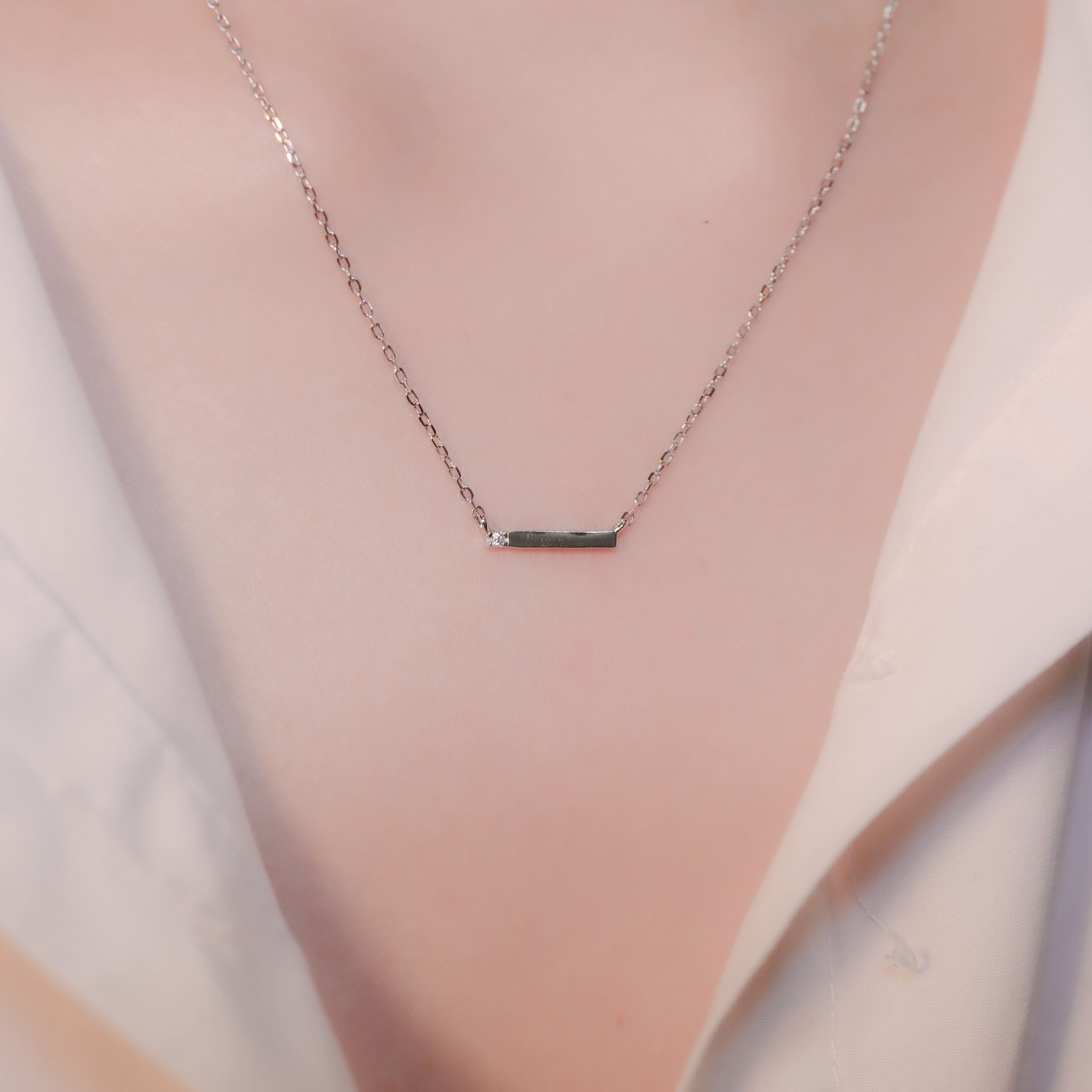 | 925純銀・白金 | 伊始項鍊 | NE1189 |