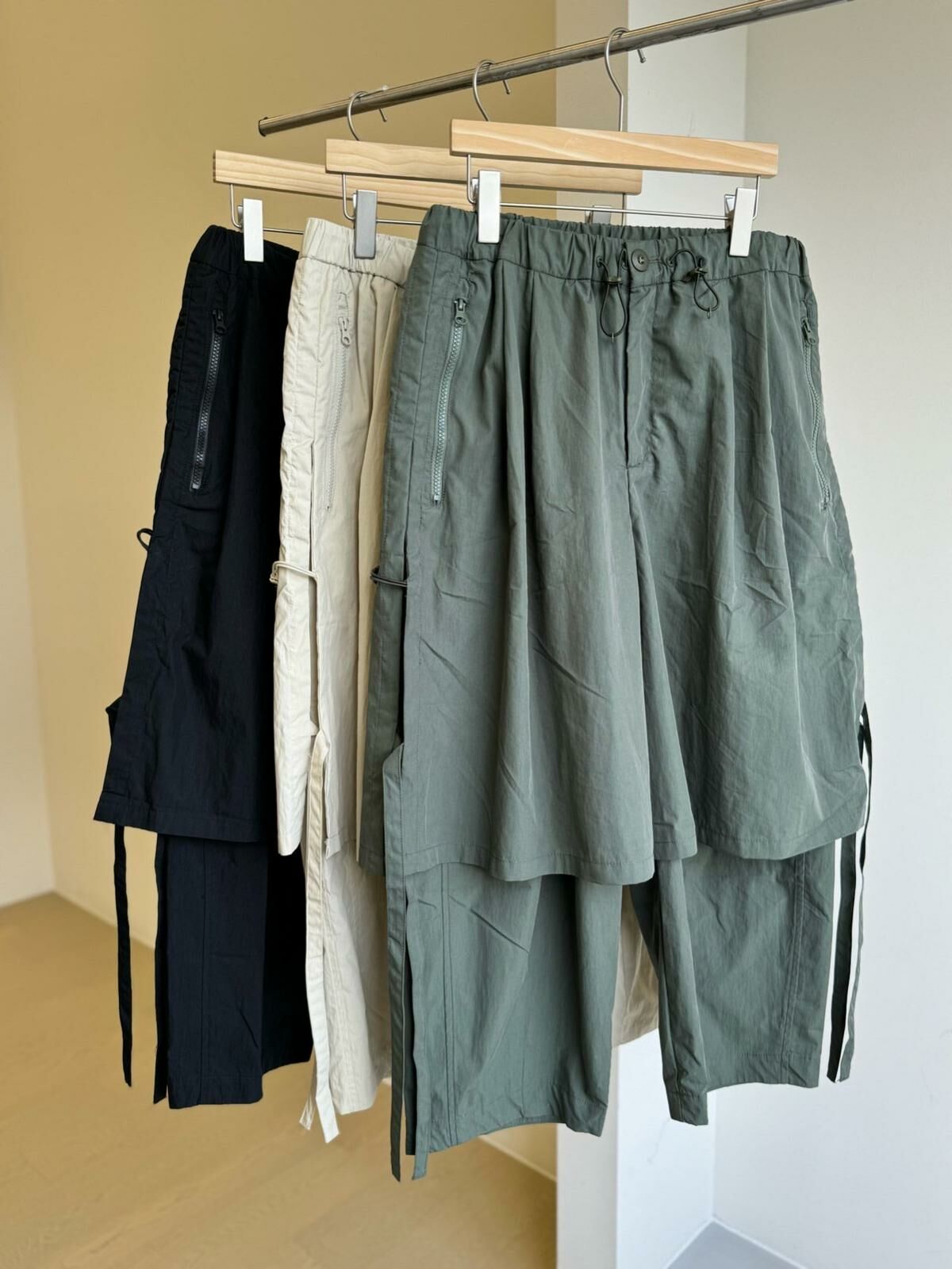 淨色雙層鬆身褲 DDM-041P