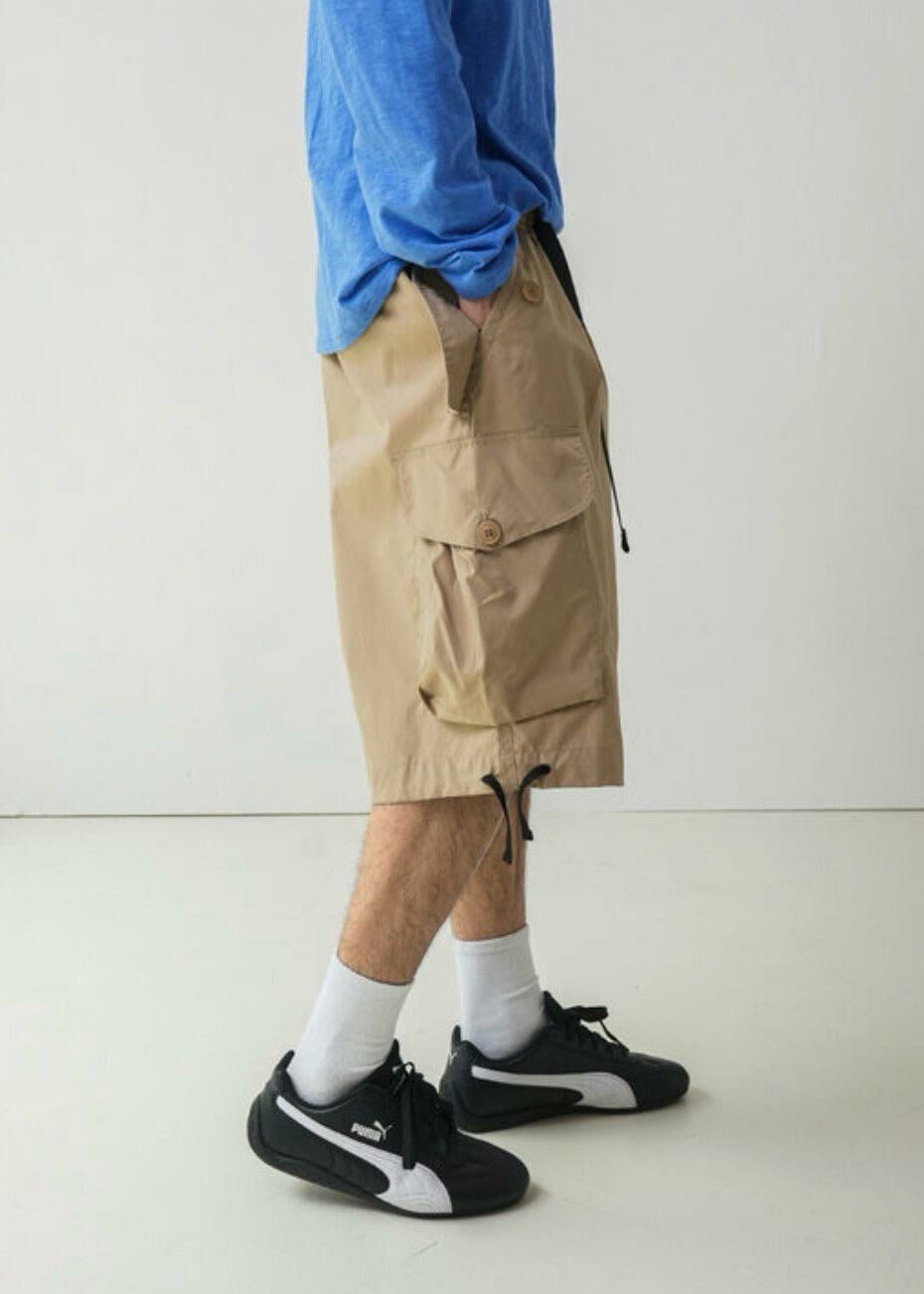 淨色工裝短褲 DDM-042P