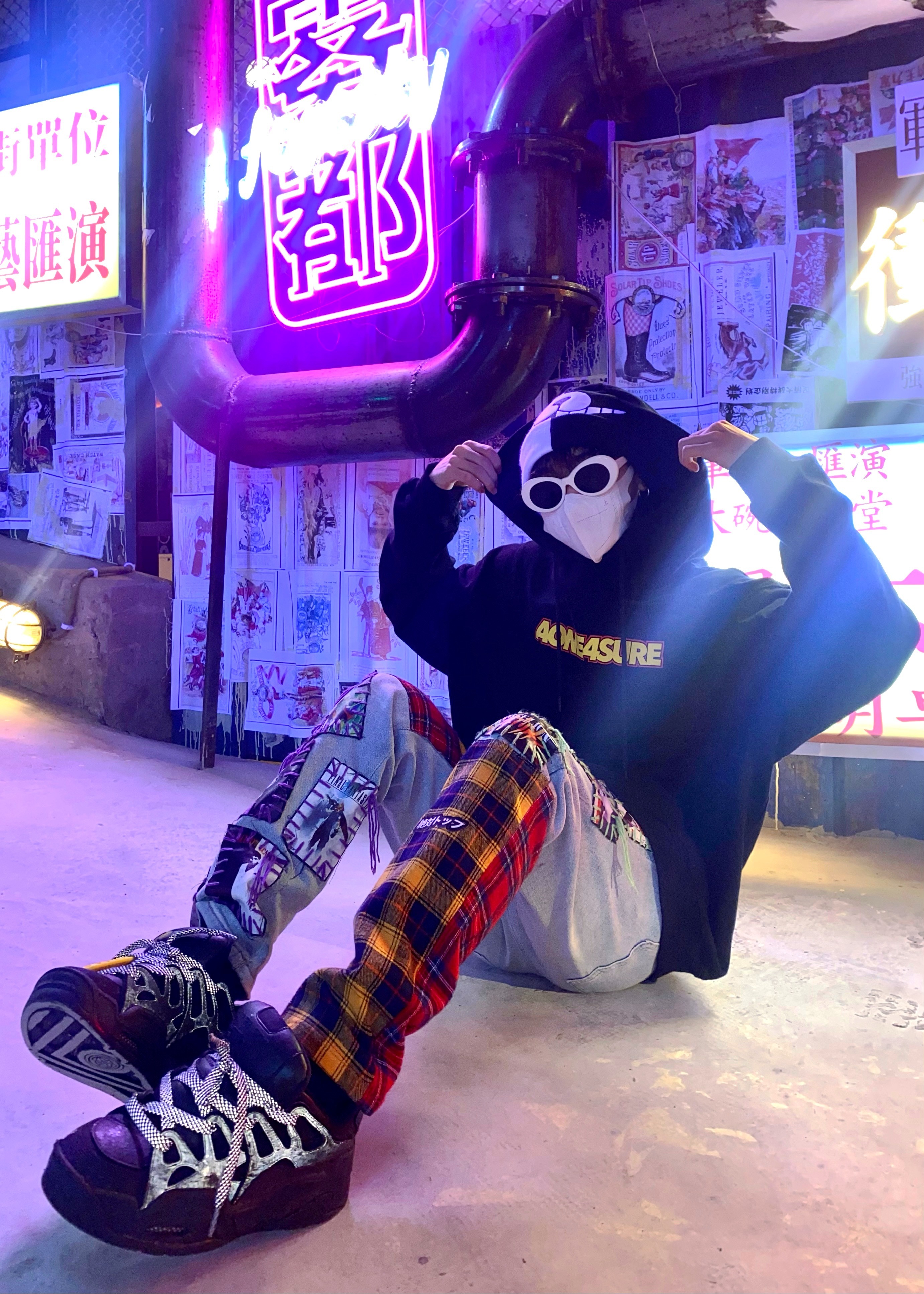 Aone4sure 美式復古  遊戲機台 帽T