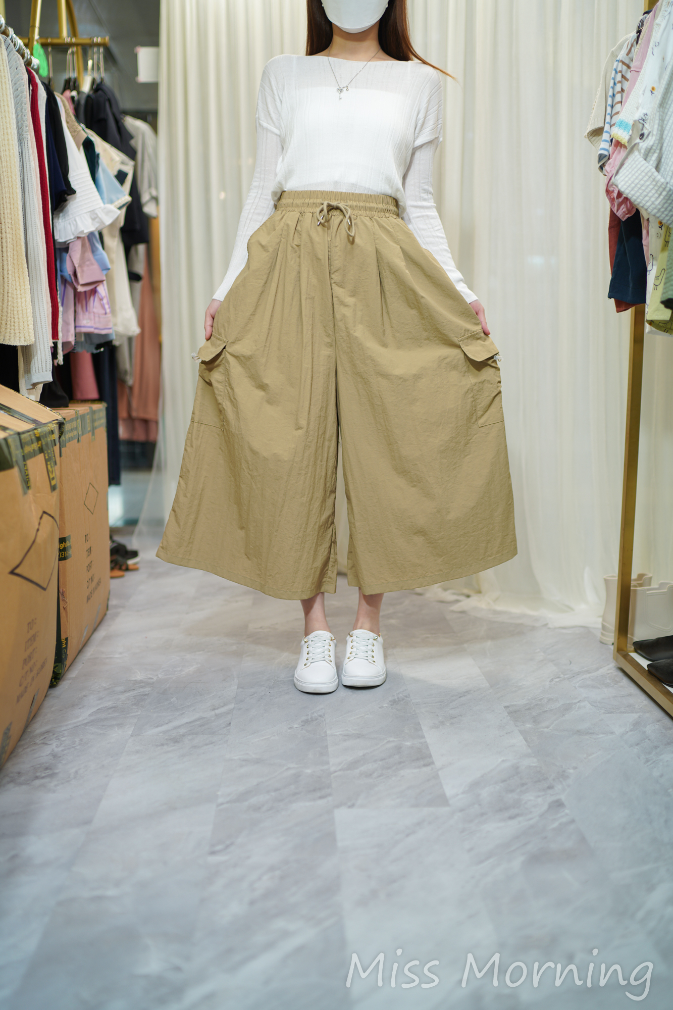 靚料好手感線料衫(14074)&唔揀人著風衣裙褲(33789)