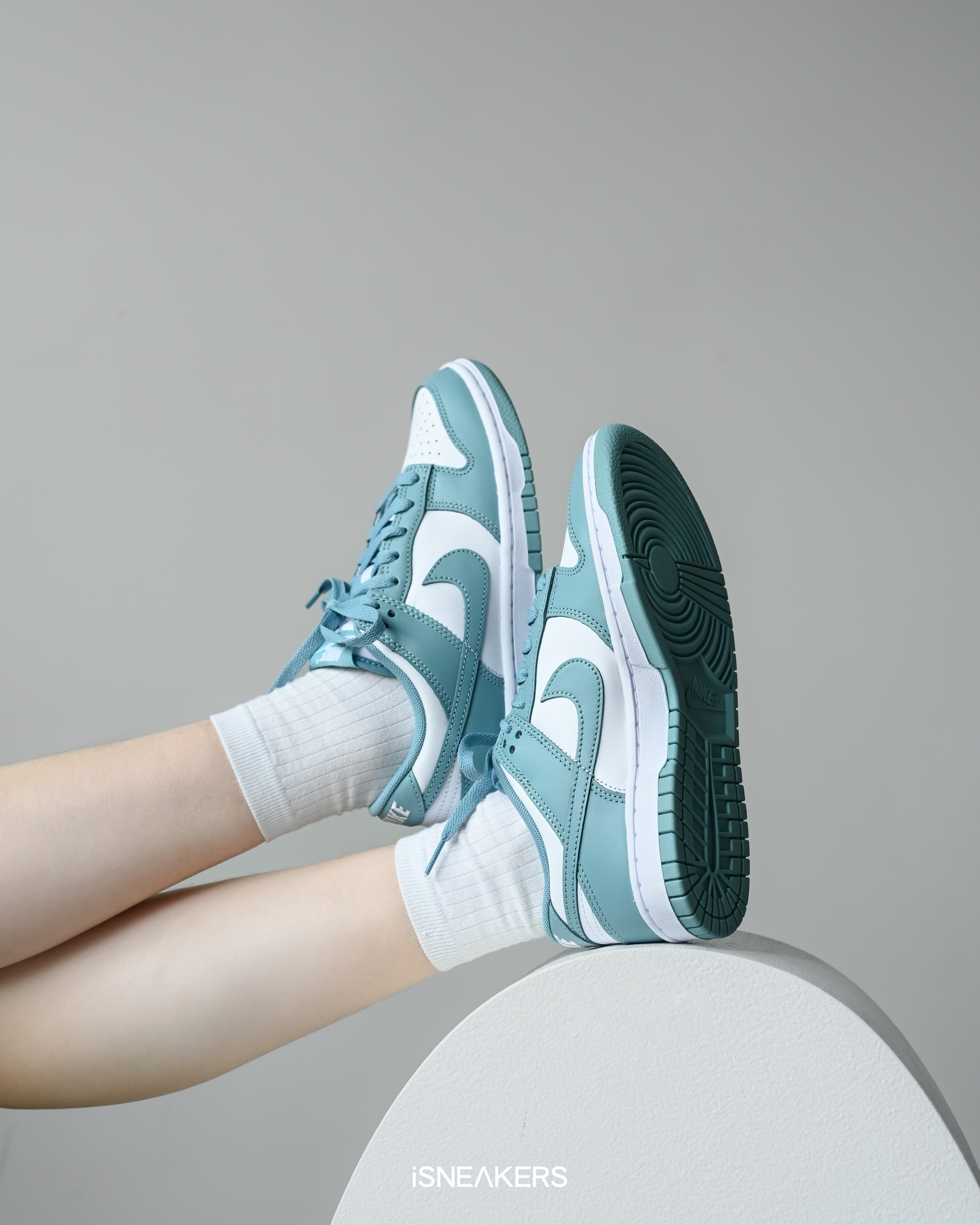 iSNEAKERS｜Nike Dunk Low "Denim Turquoise" 牛仔藍綠 DV0833-106