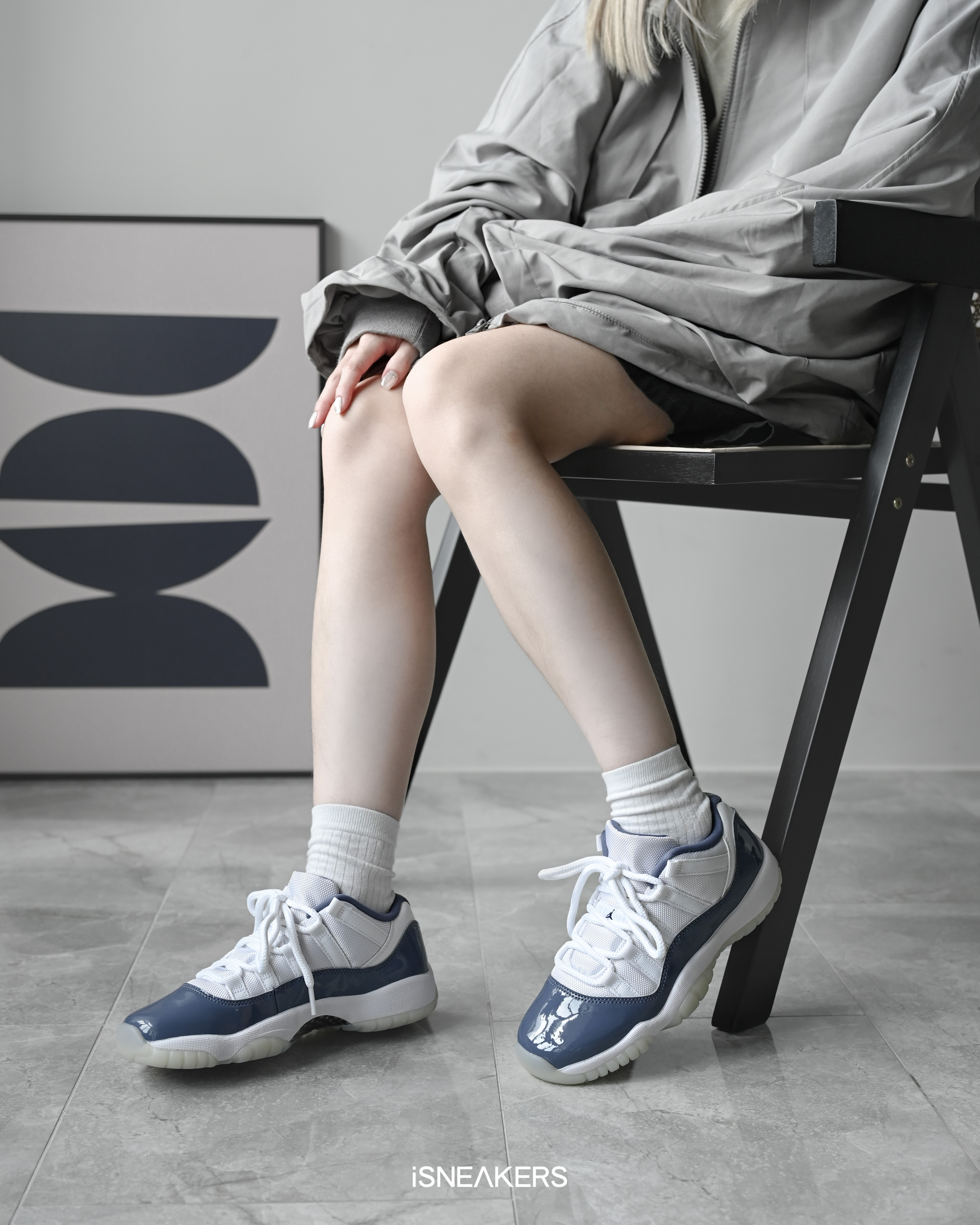 iSNEAKERS｜Air Jordan 11 Retro Low GS "Diffused Blue" 迷霧藍 FV5121-104