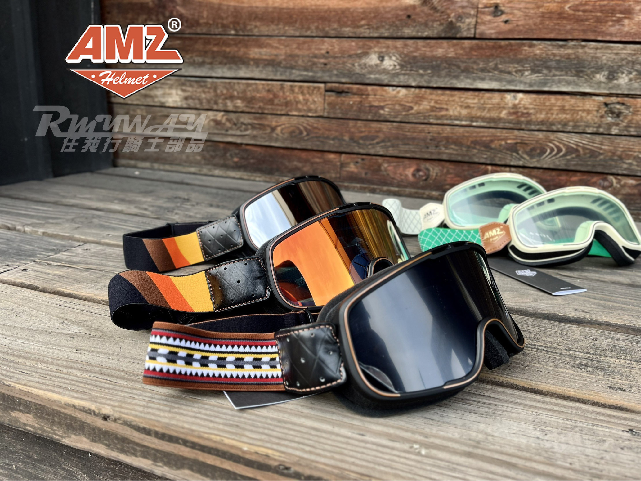 AMZ G012 INDIAN SMOKE 印地安圖騰 墨片 個性 風鏡