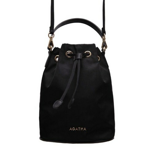MNS48-特價專場-Agatha Bucket Bag (Black) (B48)