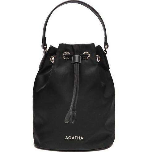 MNS48-特價專場-Agatha Bucket Bag (Black) (B48)