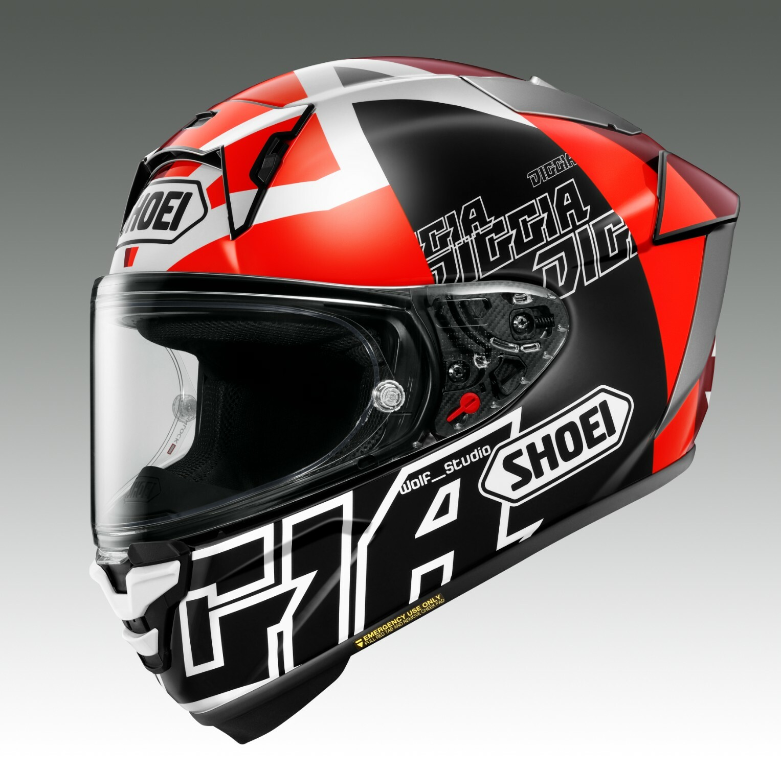 SHOEI X-Fifteen 彩繪 DIGGIA 2 TC-1 全罩 競賽 X15 X-15