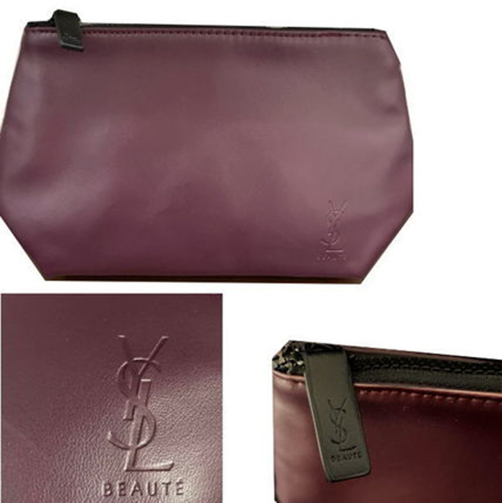 YSL 紫色化裝袋 - 專櫃
