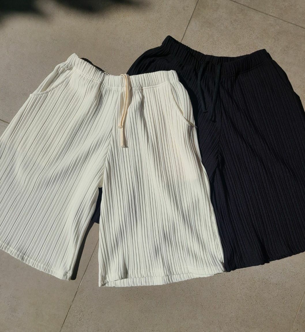 淨色暗直紋短褲 Not-014P