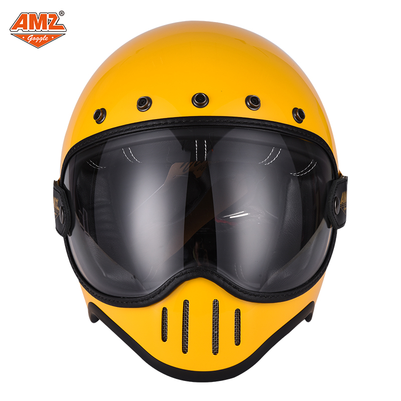 AMZ S928 CLEAR 綁帶鏡片 棋盤格 透明片 個性 風鏡 外鏡片