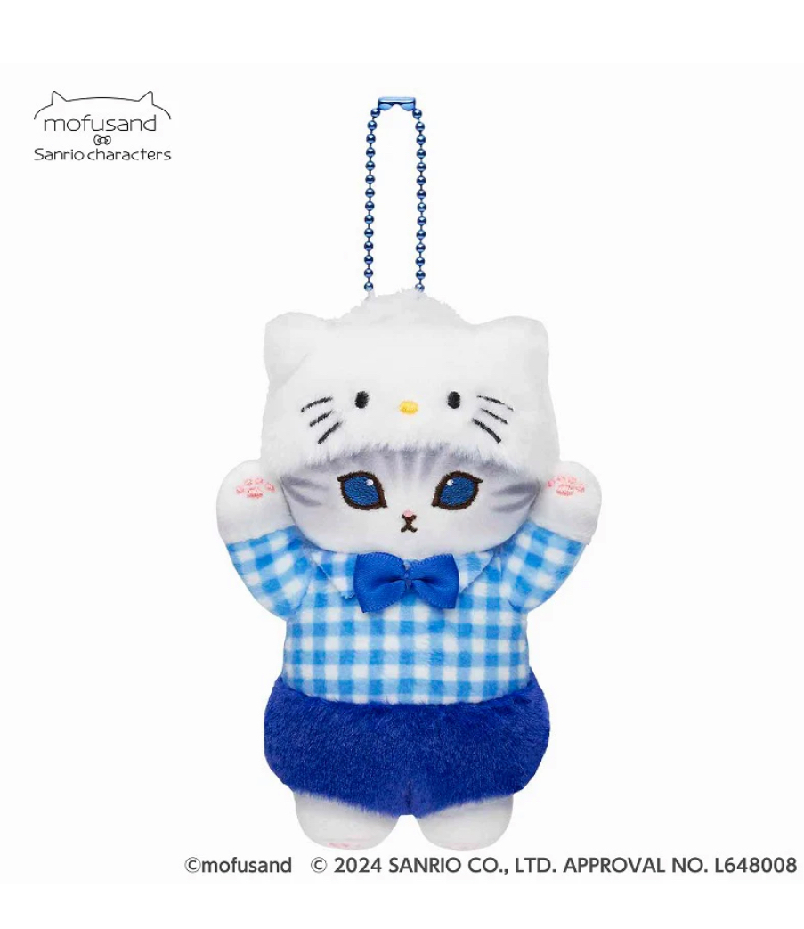 日本限定 mofusand x Sanrio 角色 13.5cm 迷你吉祥物掛飾