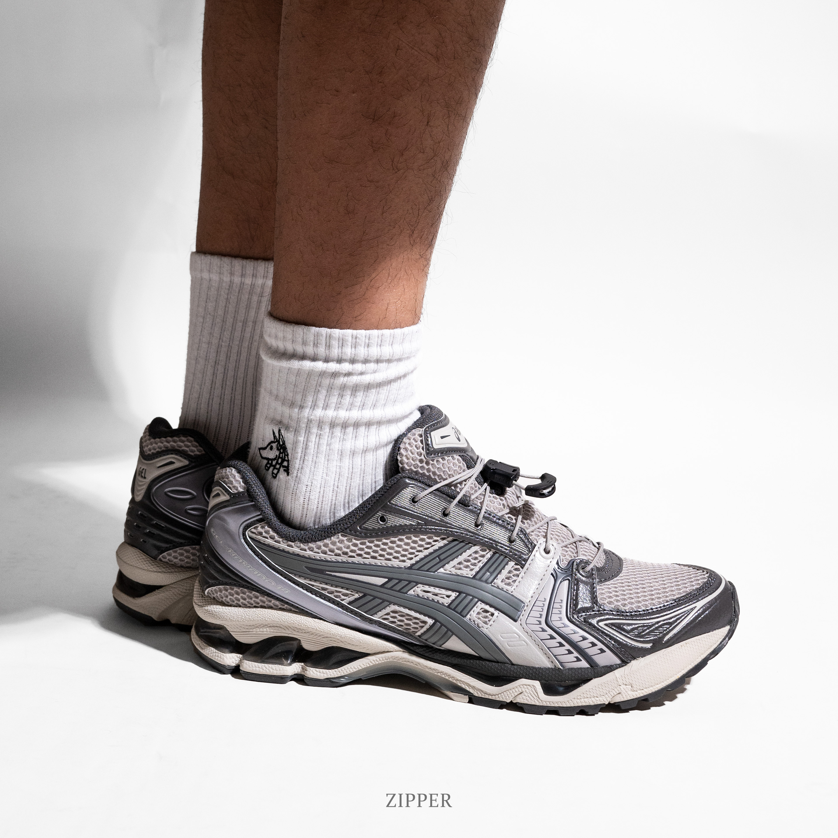 Asics Unlimited Gel-Kayano 14 Oyster Grey Clay Grey 韓國限
