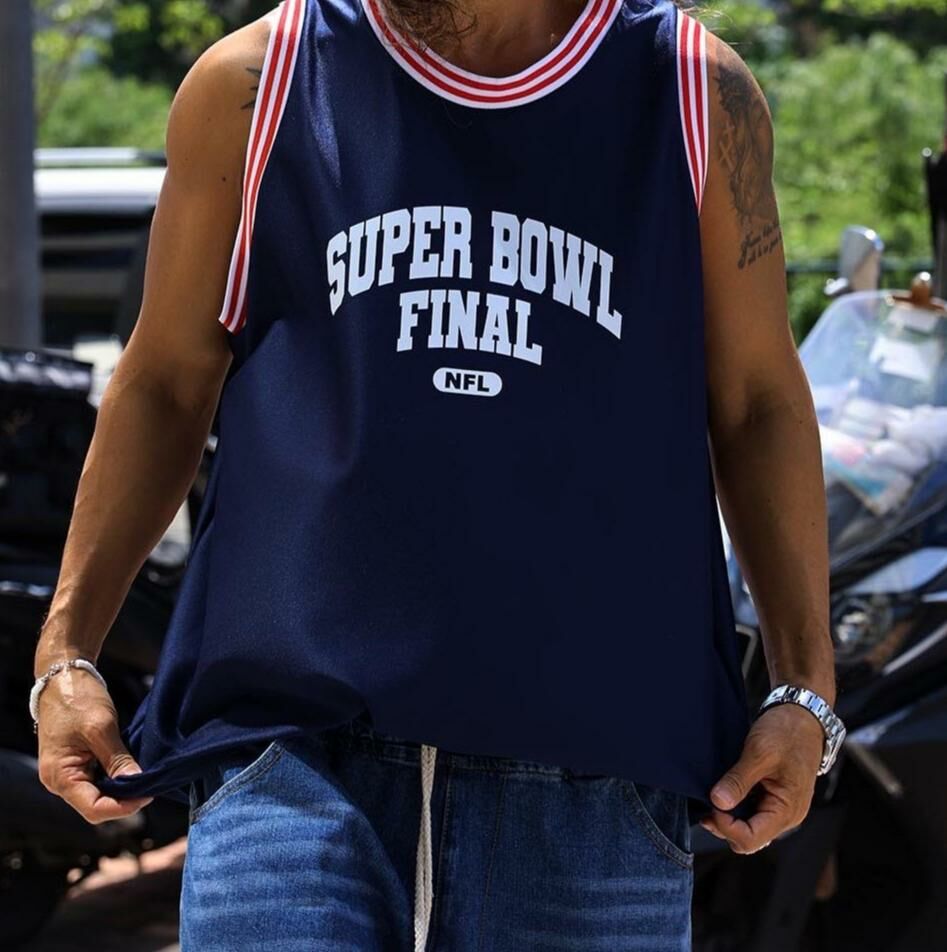 英文字背心 Not-017V