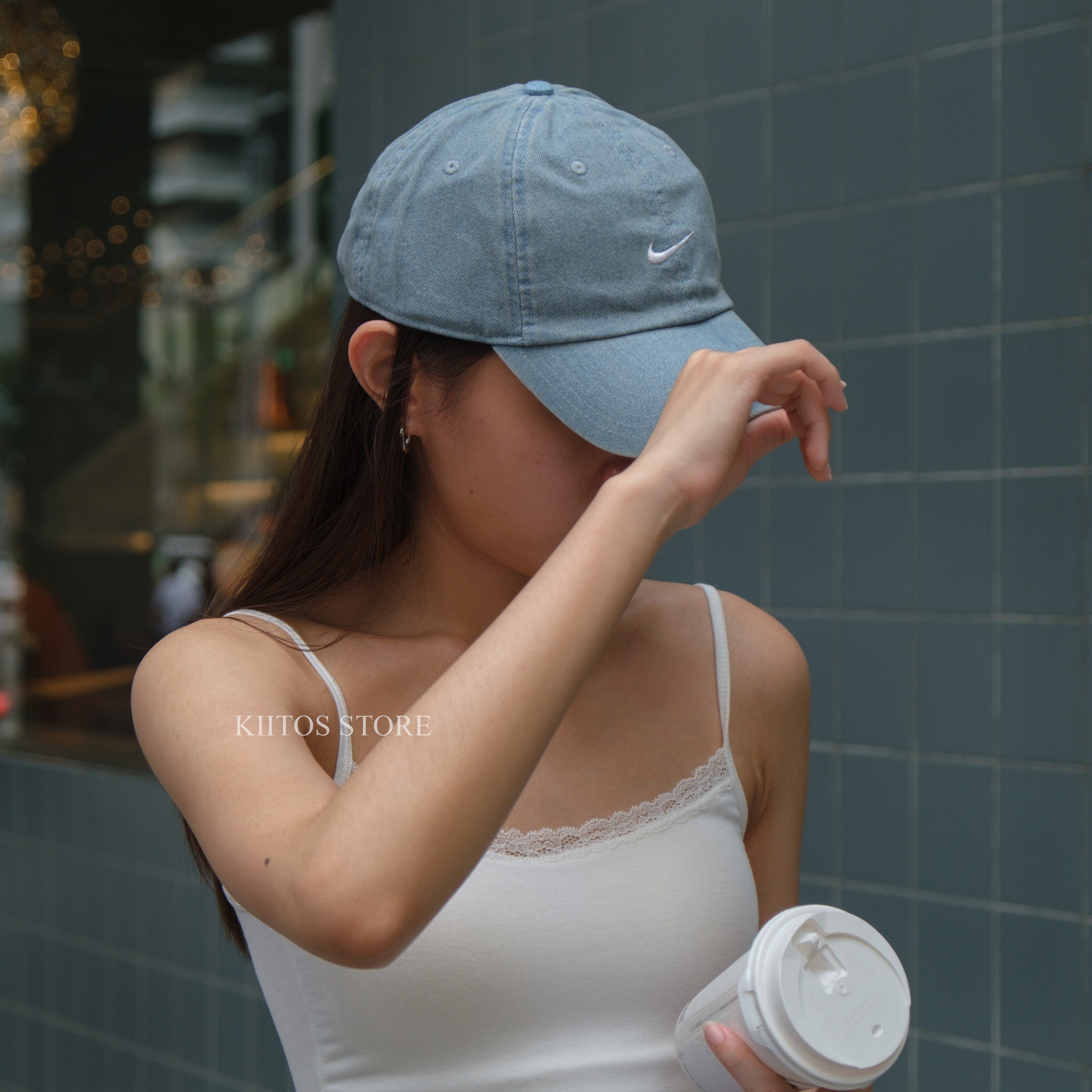 現貨 Nike Club Denim Cap 丹寧 刺繡 水洗 牛仔 棒球 老帽