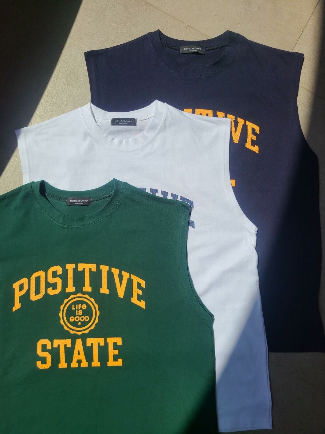 英文字圖案背心 Not-020V