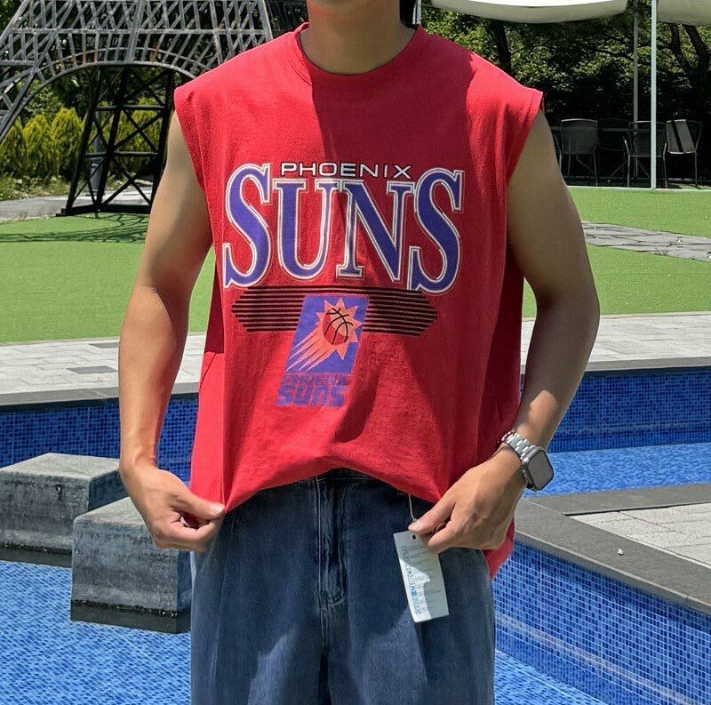 英文字圖案背心 Not-021V