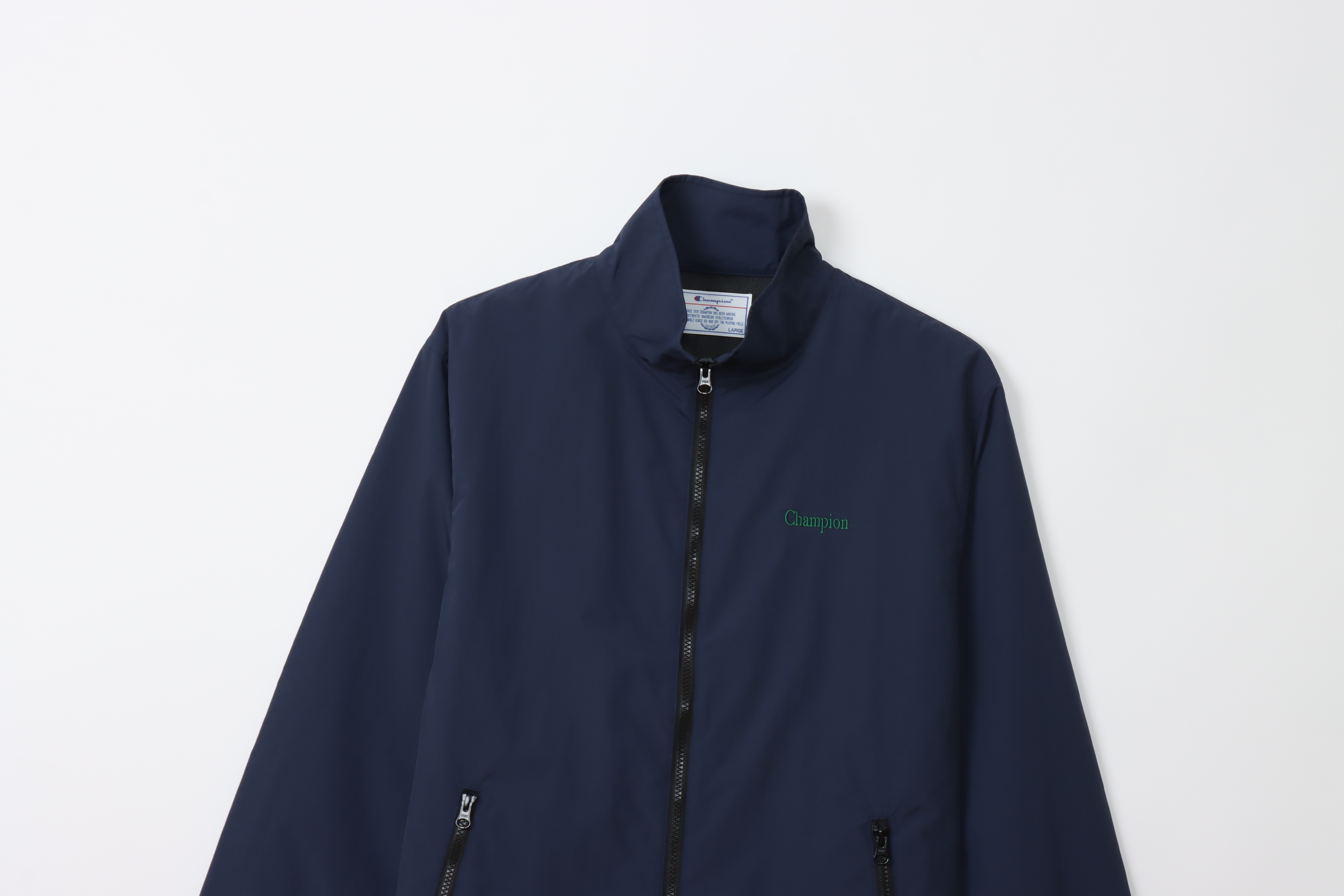 男款 -CASUAL 足球田徑尼龍運動外套-深藍（C3-A605-386）