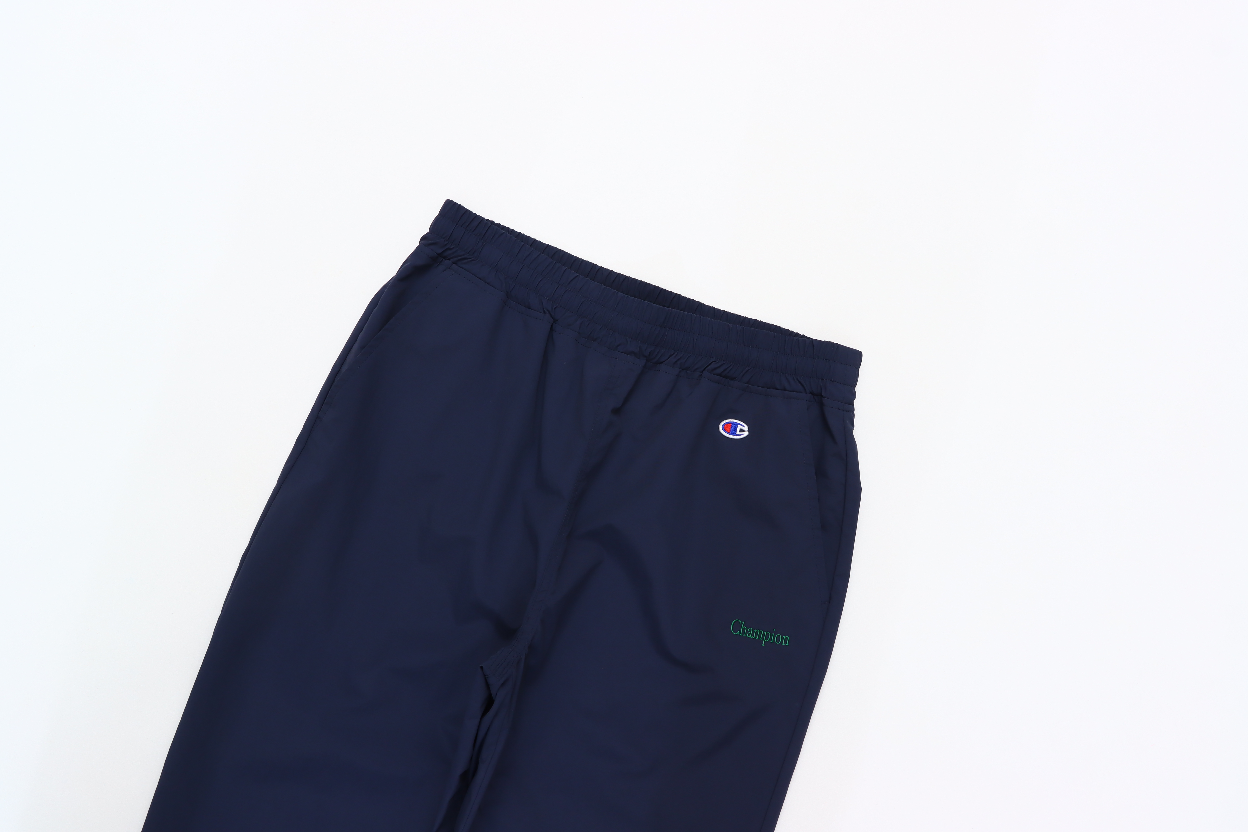 男款 -CASUAL 刺繡運動長褲-深藍（C3-A204-386）