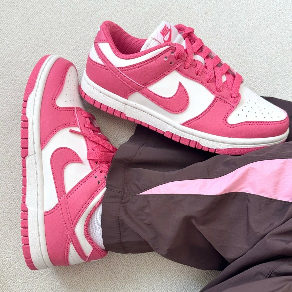 Nike Dunk Low Next Nature Aster Pink 粉白 桃粉色 米白 低筒休閒鞋