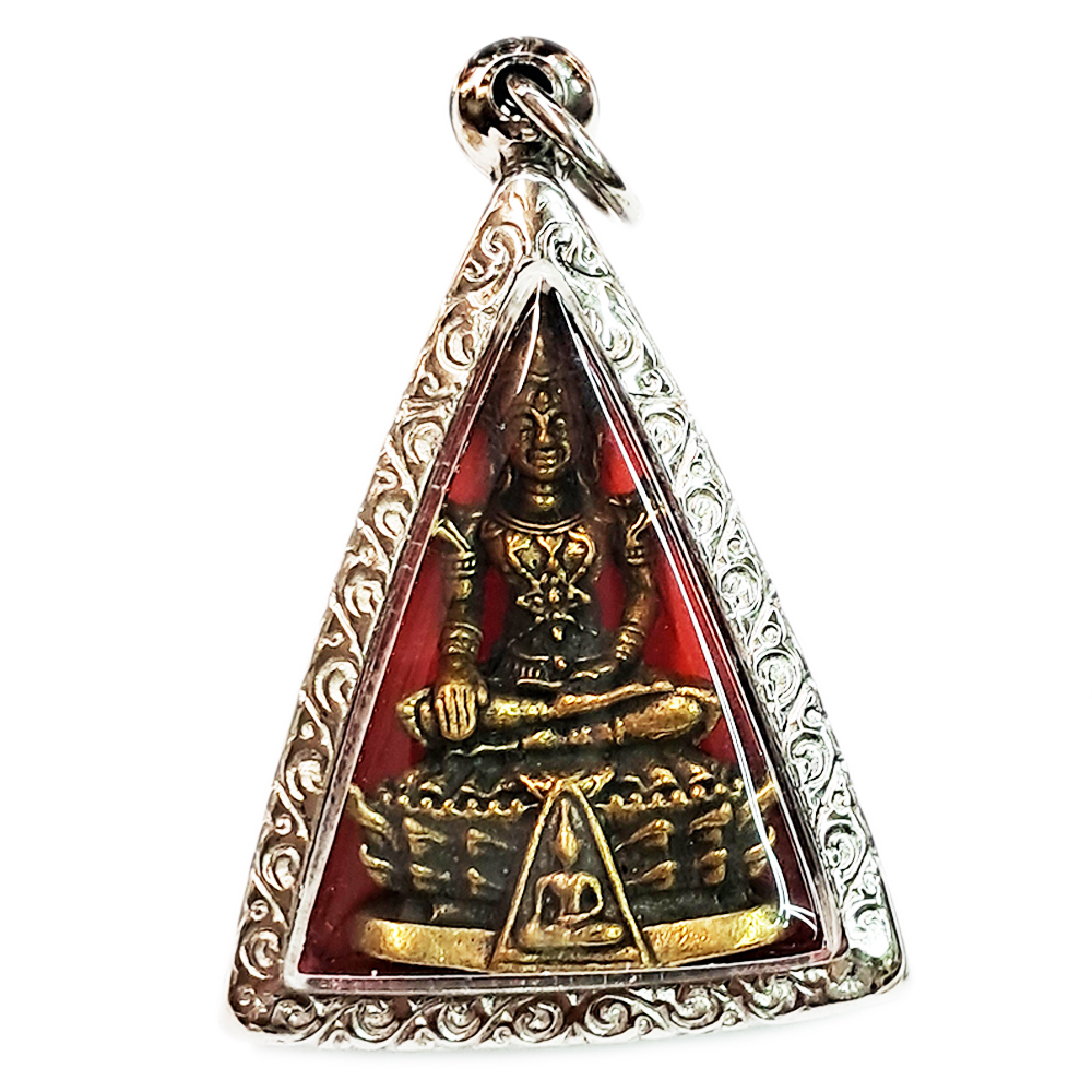 釋迦佛{銅}黑繩項鍊【十方】133044