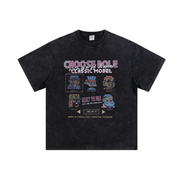 復古像素遊戲機短TEE