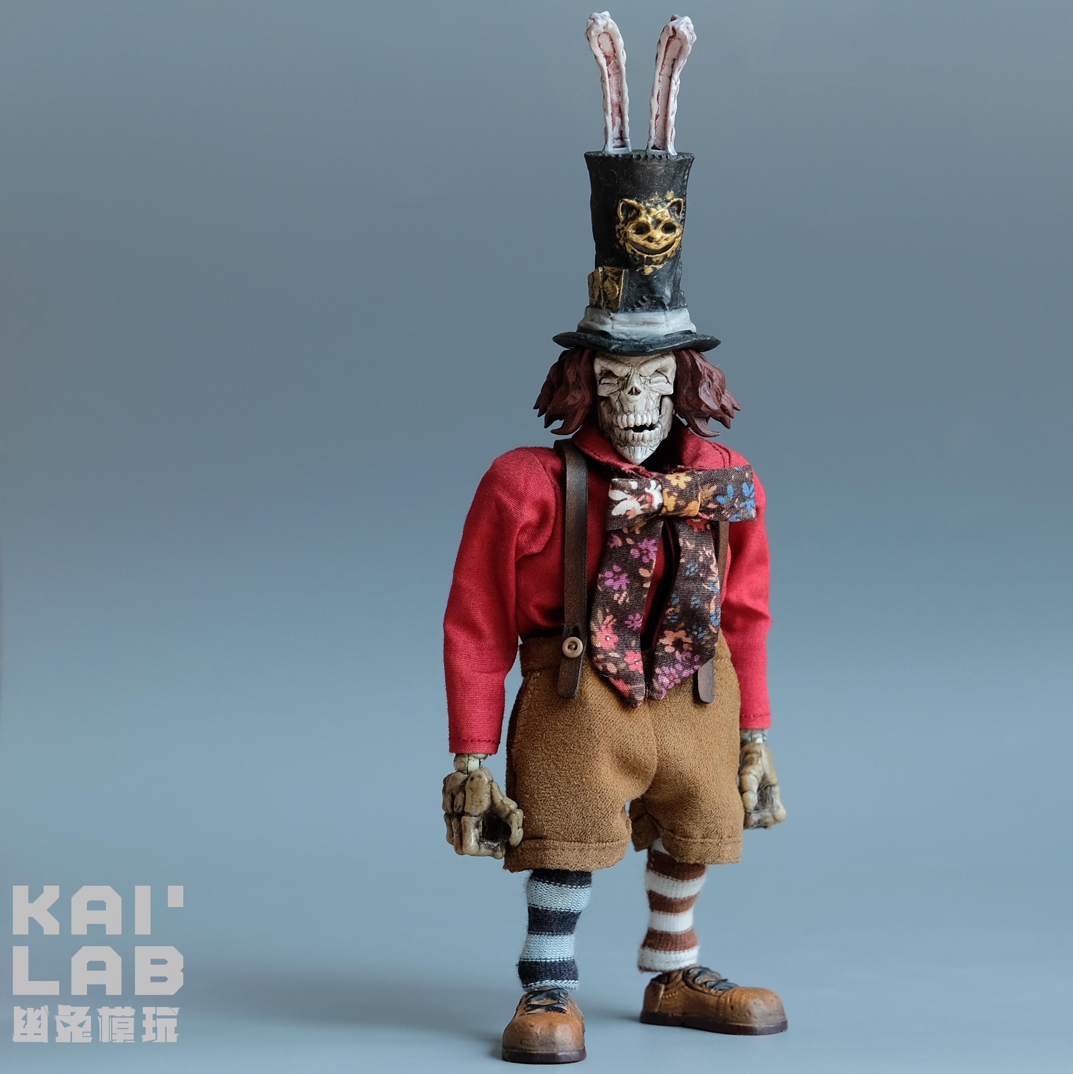 Yoto 幽兔模玩 X KAI LAB "Mad Hatter Tyron" Action Figure (Limited Edition with bonus)