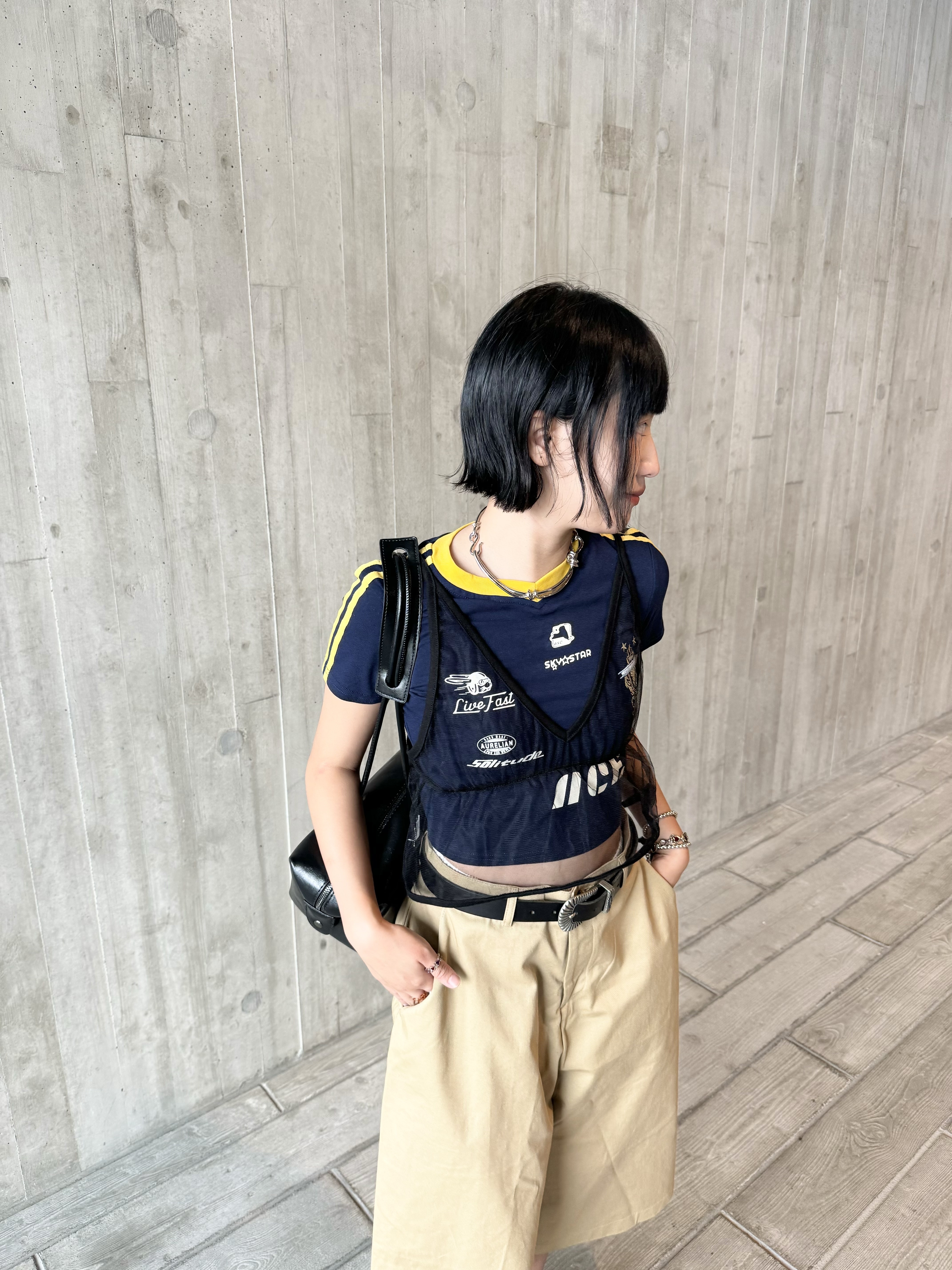 must hv 自肥短球衣