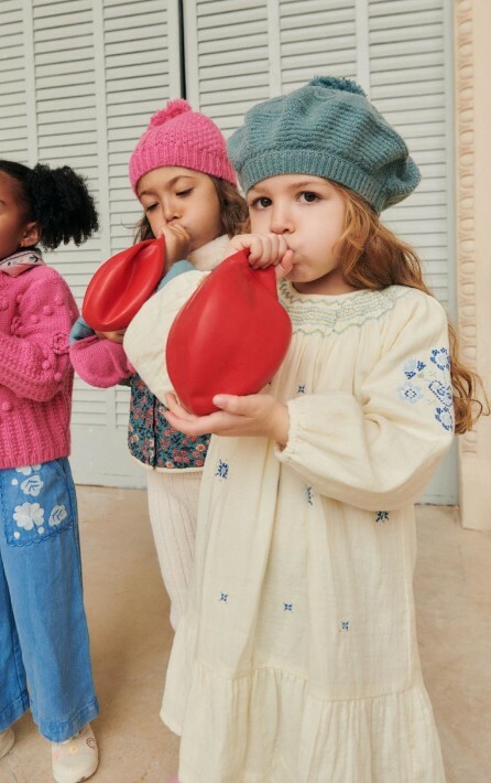 LOUISEMISHA│Bahya Dress波西米亞長袖洋裝．Cream