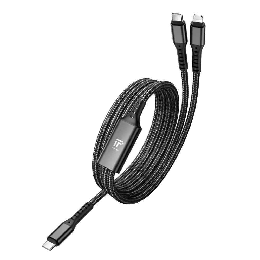 【Nawies】I.T.F 二合一急速快充線