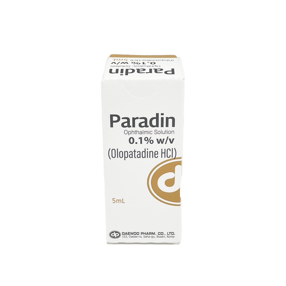 Olopatadine 0.1% w/v Eye Drop (Paradin) (5ml/Bot)