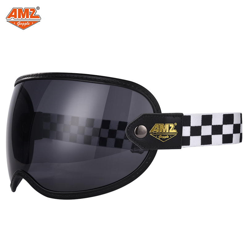 AMZ S928 SMOKE 綁帶鏡片 棋盤格 墨片 個性 風鏡 外鏡片
