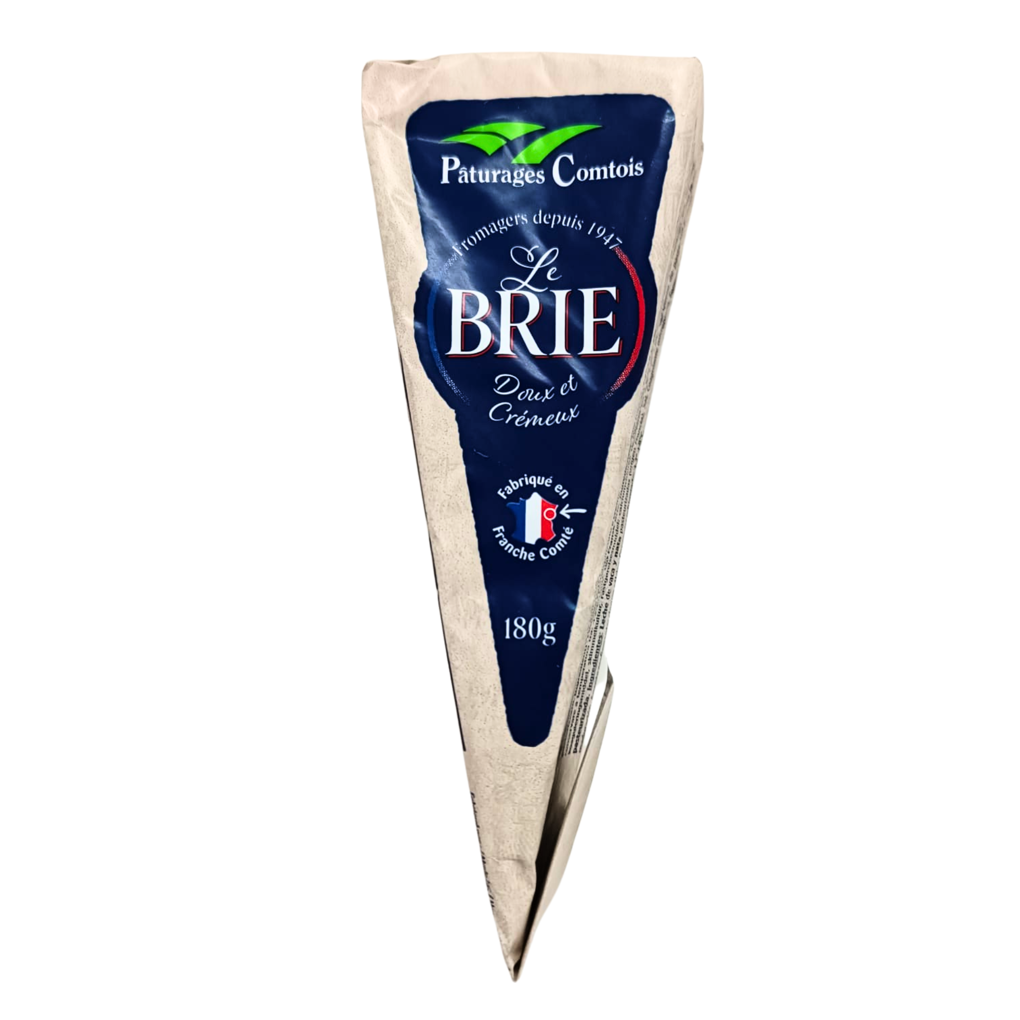 法國牧場布里份裝芝士 France Brie Portion Pâturages Comtois Cheese 180克 / 件  (0-4°C)